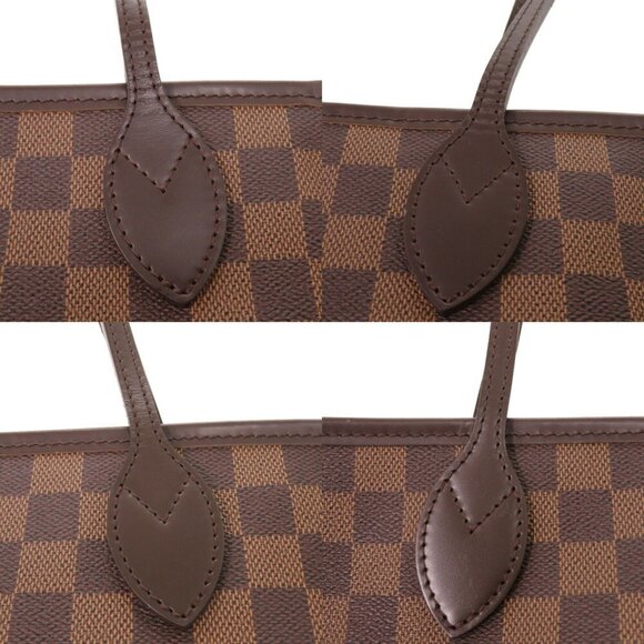 LOUIS VUITTON Brown Damier Neverfull MM Tote Bag - Picture 7 of 10